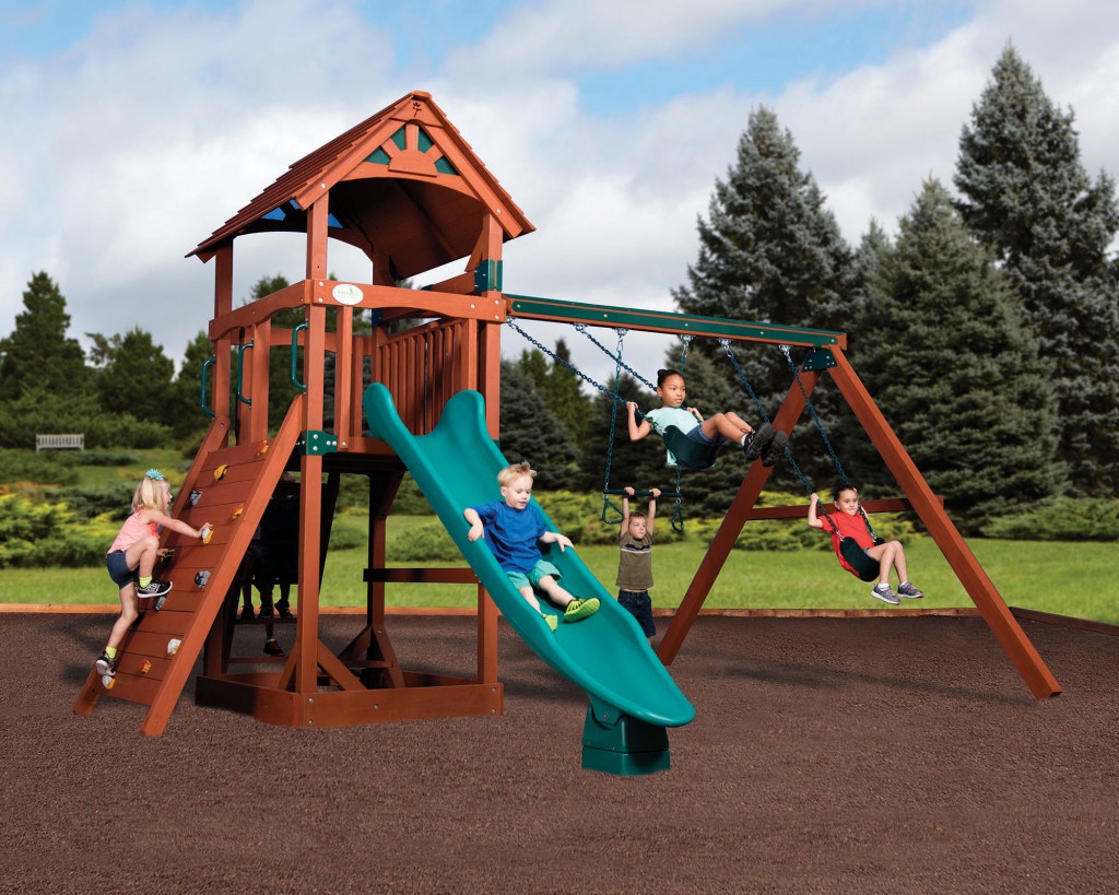 Swingsets and Playsets Nashville, TN Adventure Treehouse Junior 2