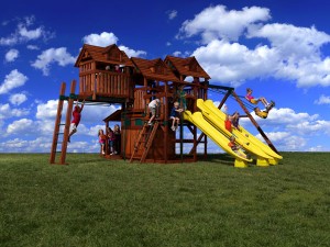 Olympian Treehouse Mega Playhouse Package