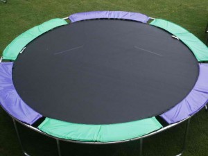 13'6 magic circle trampoline