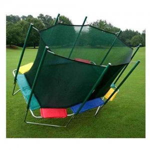 9 x 14 Rectagon Enclosed Trampoline