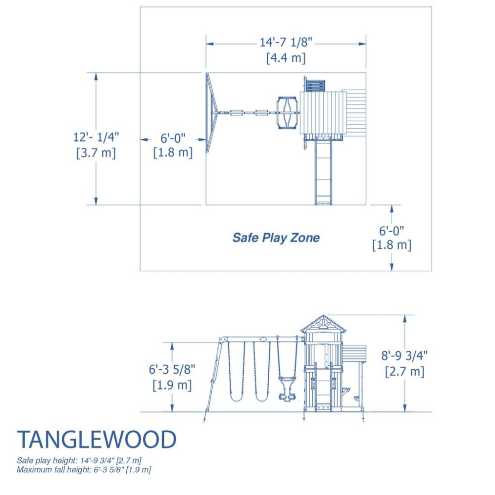 Tanglewood Swing Set Swingsets and Playsets Nashville, TN