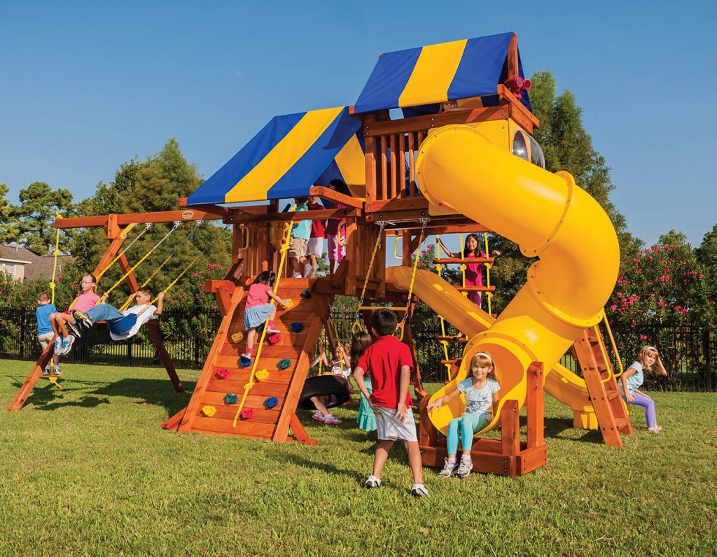 Swingsets and Playsets Nashville, TN 5.8 Jaguar Playcenter Config 5